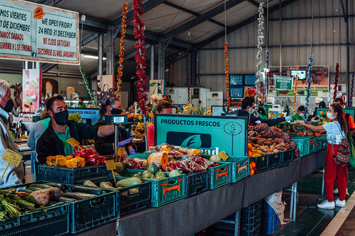 Mercado del Agricultor de San Miguel de Abona in Las Chafiras