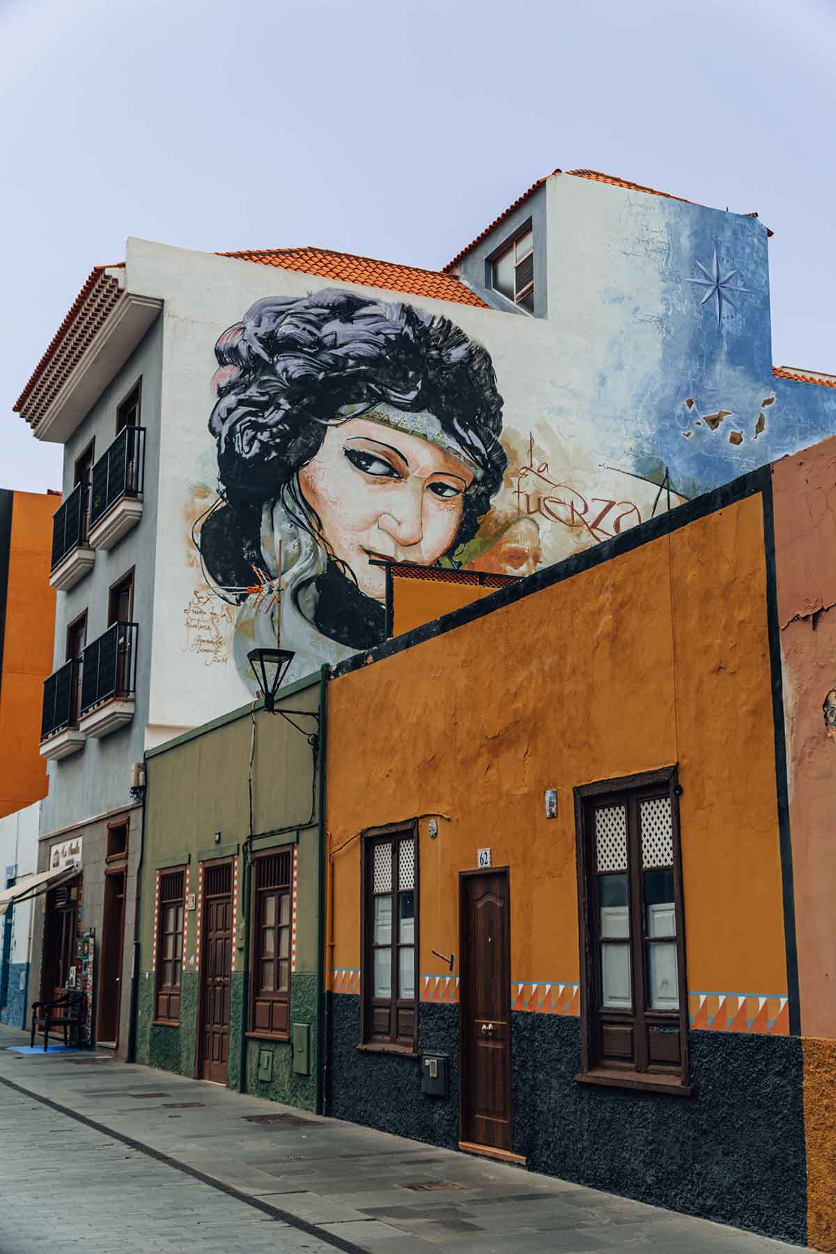 Local street art in Puerto de la Cruz