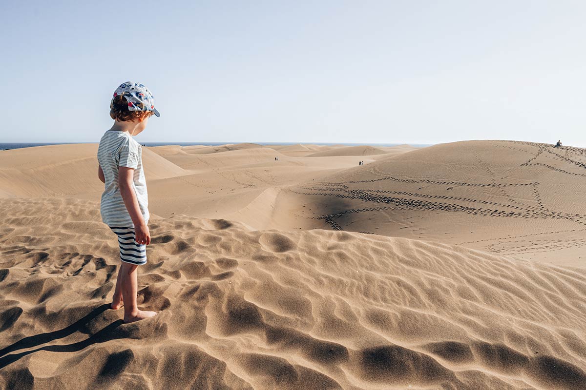 The Sand Dunes of Maspalomas, Gran Canaria