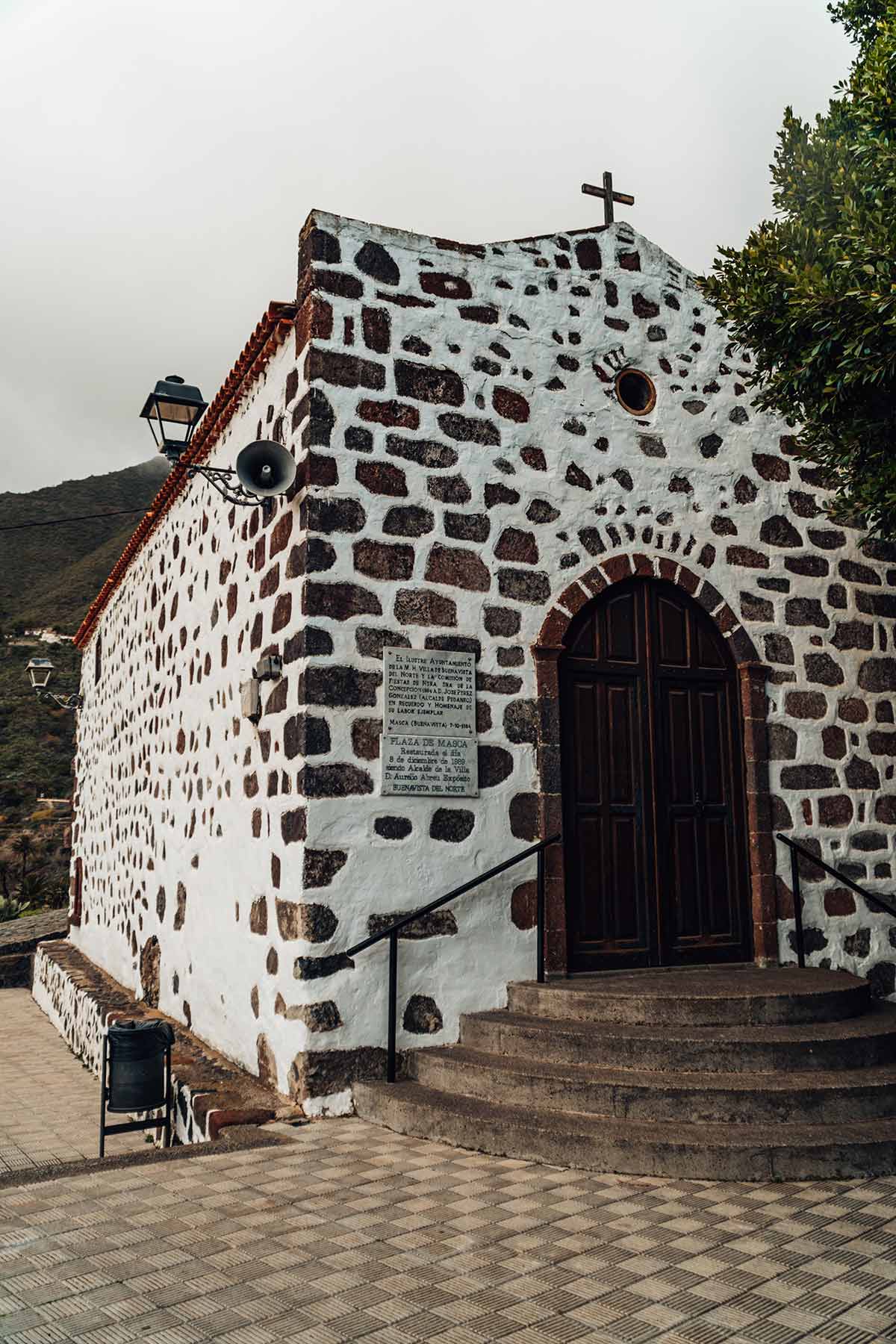 Church in Masca village, Tenerife