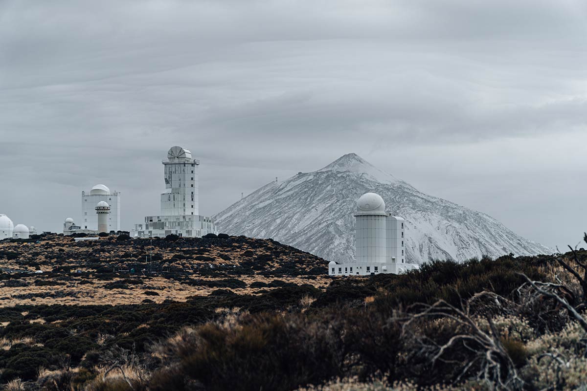 Teide observatory in Tenerife