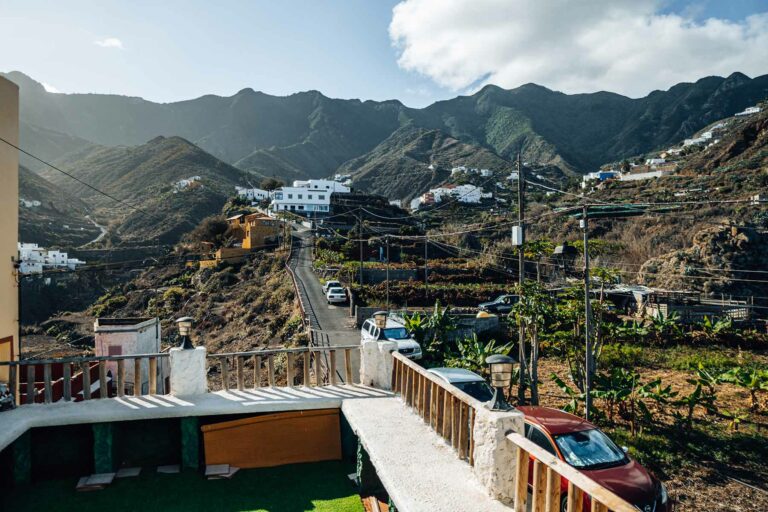 Taganana village in Tenerife