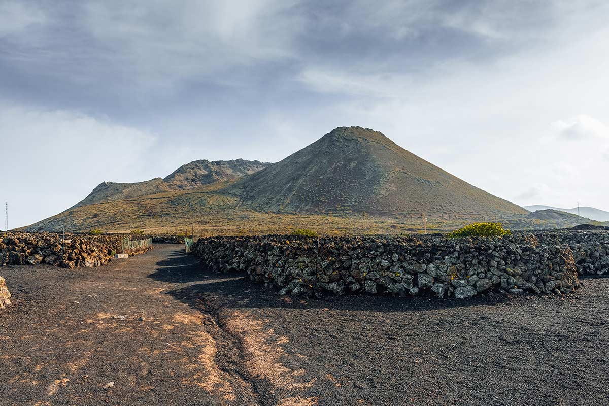 The Monte Corona Volcano, Lanzarote