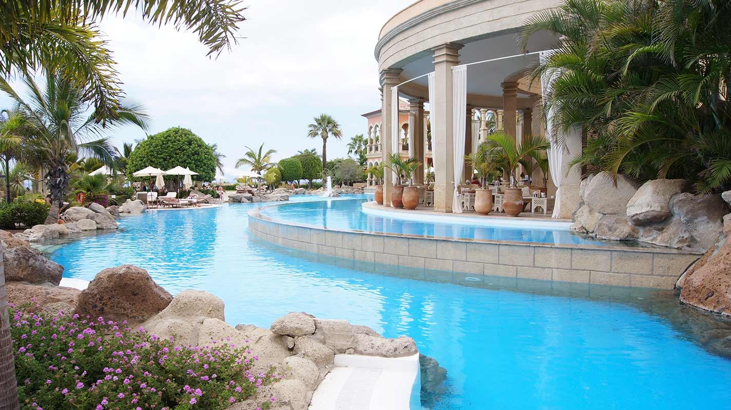 The pool of Iberostar Grand El Mirador Hotel, Costa Adeje