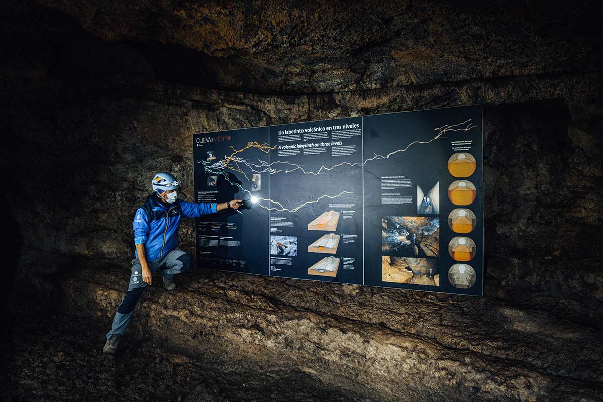 Wind Cave (Cueva del Viento) in Icod de los Vinos area, Tenerife