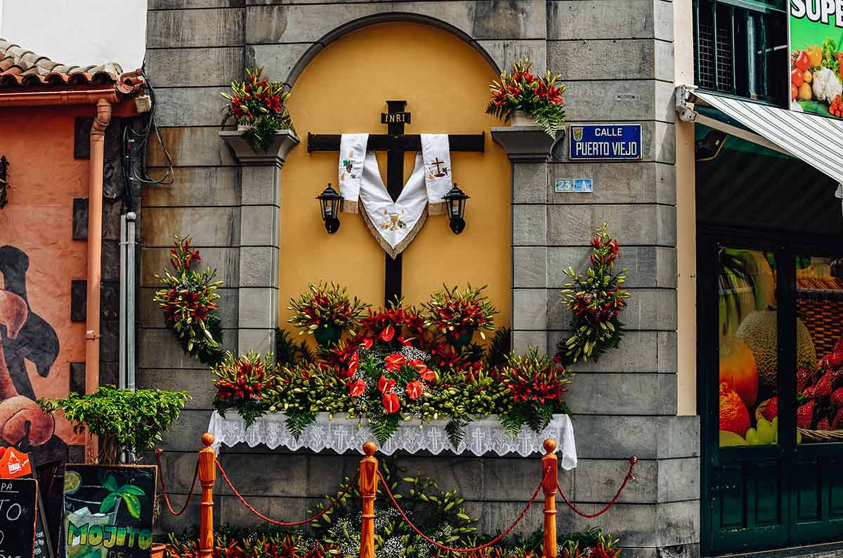 The Day of the Cross in Tenerife