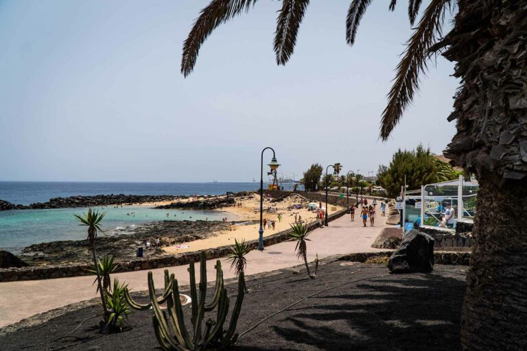 Promenade near Playa del Jablillo, Lanzarote