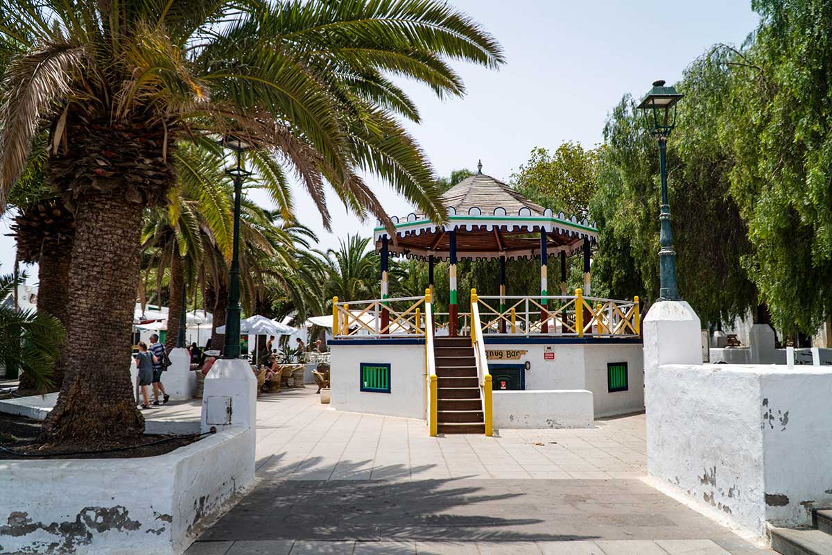 Pueblo Marinero Square in Costa Teguise, Lanzarote