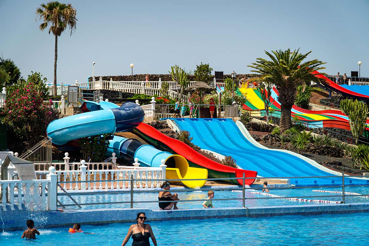 Children’s Slides (Toboganes Infantiles) in Costa Teguise Aquapark