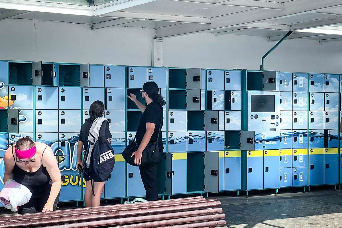 Costa Teguise Aquapark lockers